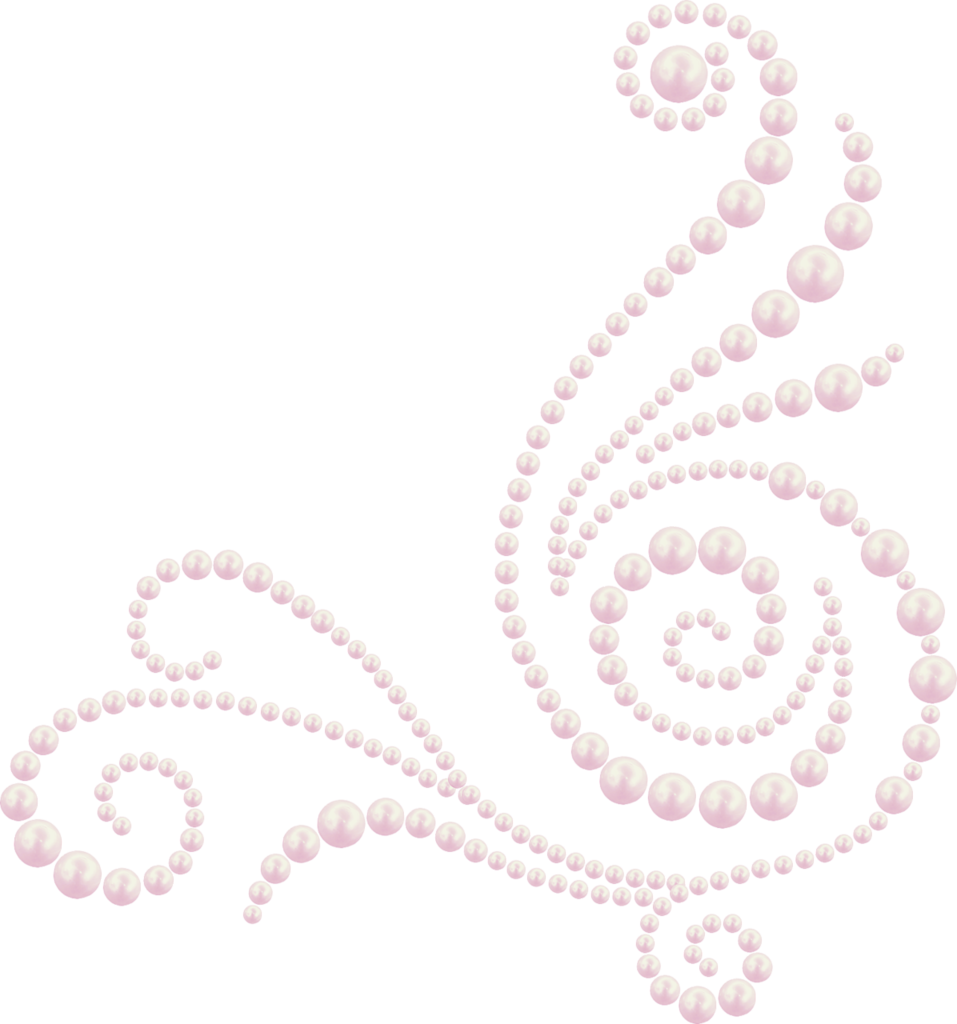 Emka Feel Element61 - Pearls Corner Borders Png (957x1024), Png Download
