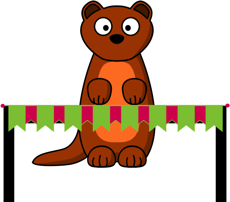 The Fair - Dibujos Animados De La Comadreja (800x800), Png Download