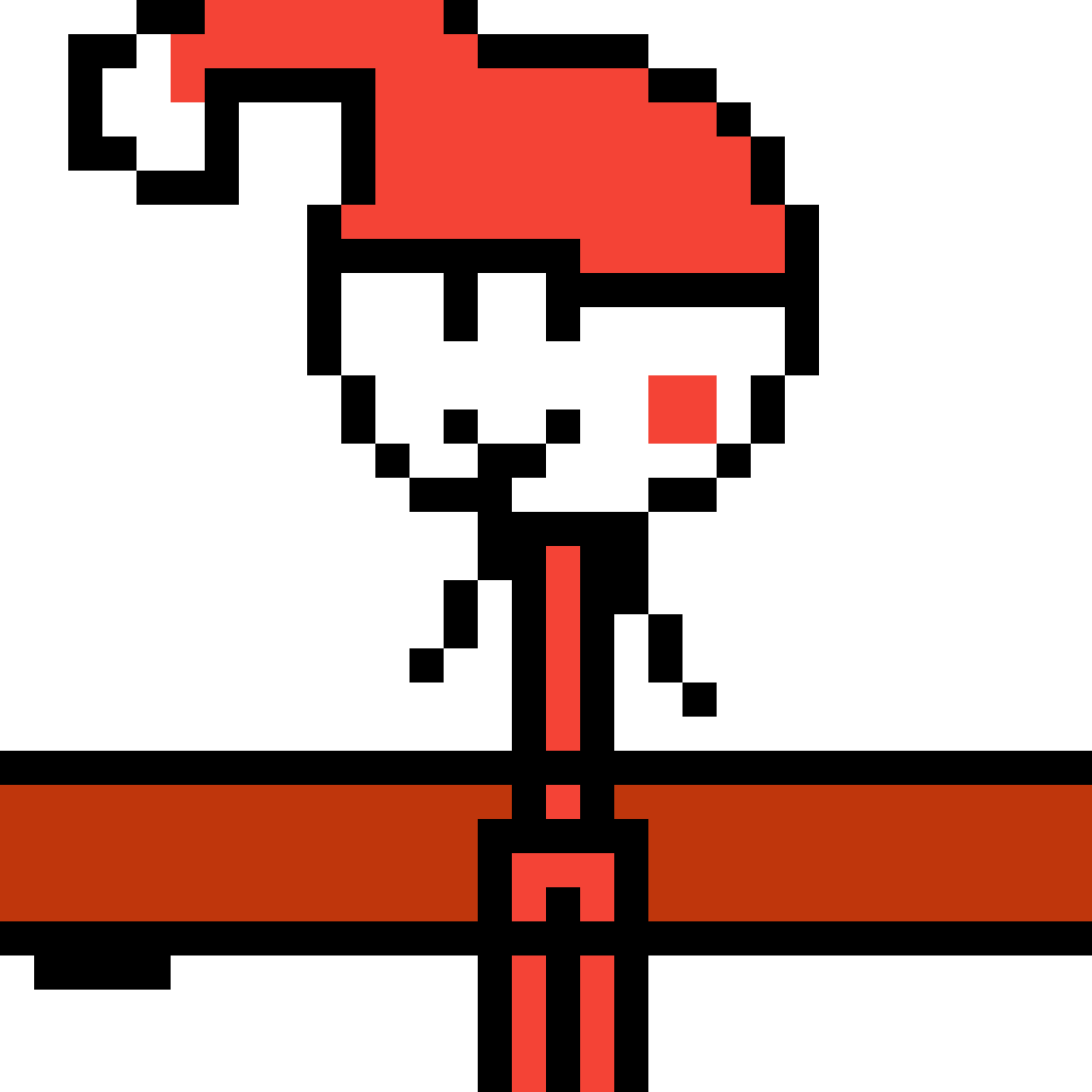 Elf On The Shelf - Pixel (1184x1184), Png Download