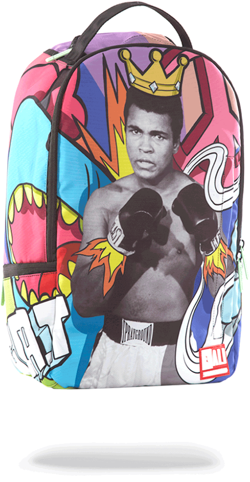 Sprayground Muhammad Ali (940x1200), Png Download
