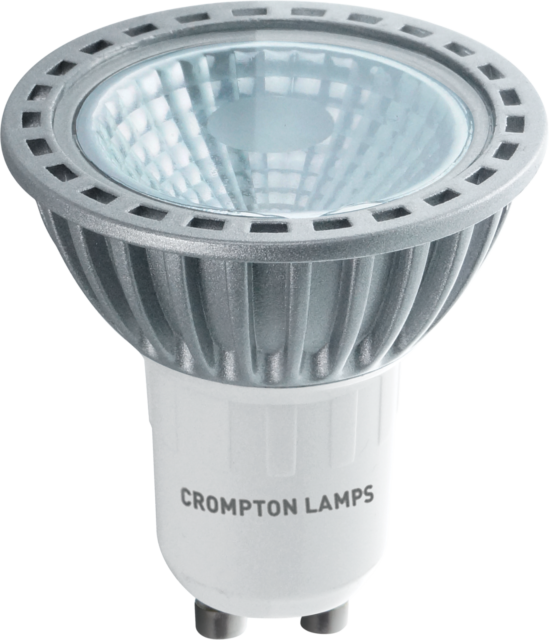 Crompton Non Dimmable Led 4w Gu10 Lamp Cool White Bulb - Crompton Non Dimmable Led - 4w Gu10 Cool White Lgu104cwcob (549x640), Png Download