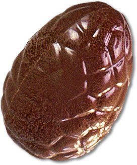 Egg, Crocodile Style - Chocolate (600x600), Png Download