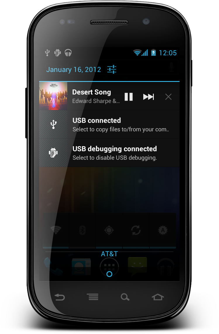 Streaming From Google Music Isn't Included In The App - Google Nexus S (750x1186), Png Download