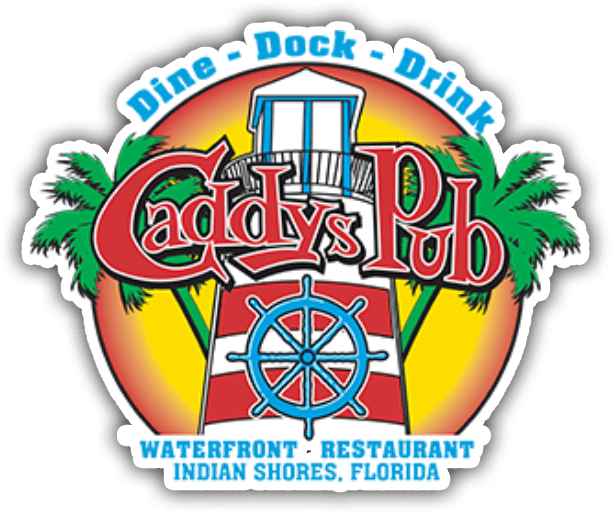 Indian Shores - Caddy's Pub (622x524), Png Download