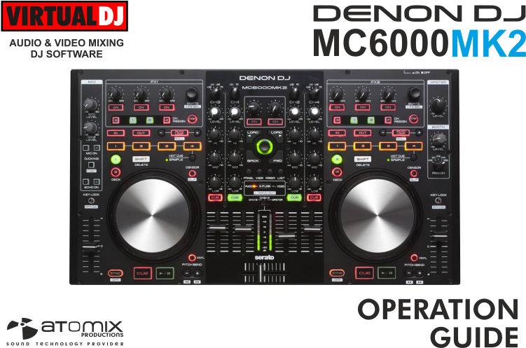 Denon Dj Mc-6000 Mkii - Denon Mc6000mk2 Case (778x530), Png Download