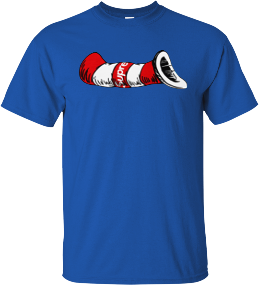 Supreme Cat In The Hat Shirt - Goodyear T Shirts (1155x1155), Png Download