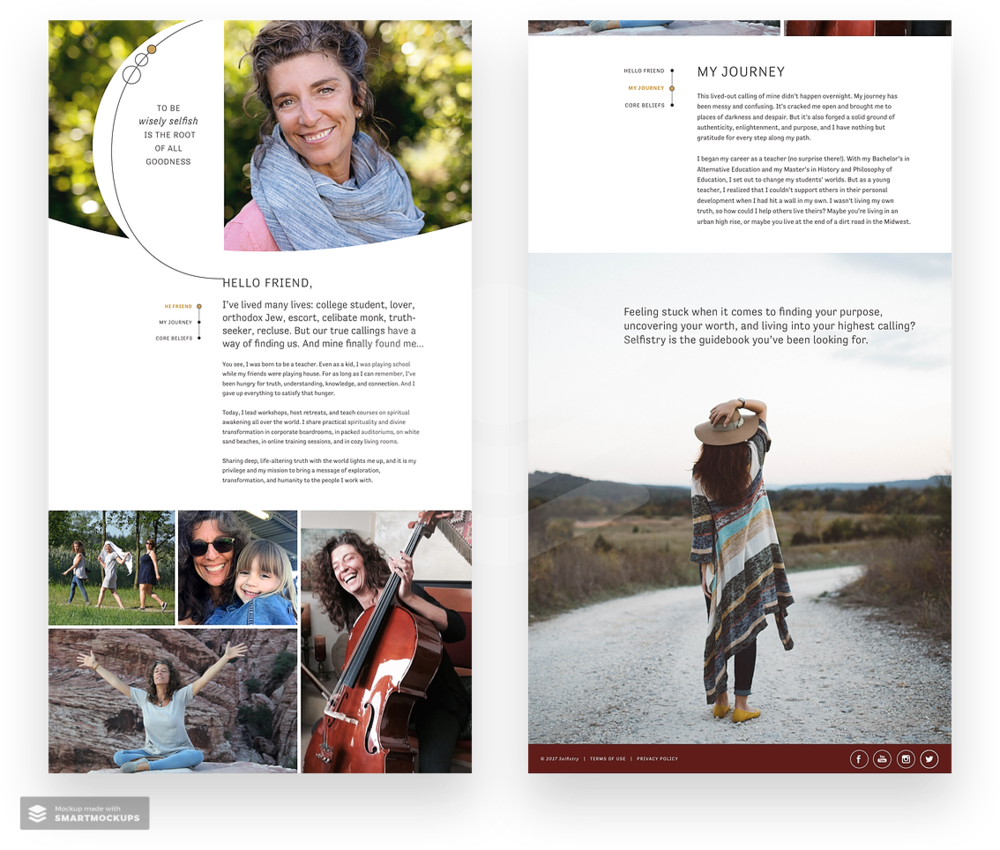 Selfistry Website Redesign - Embracing The Broken: Letting Go Of Perfection (1000x850), Png Download