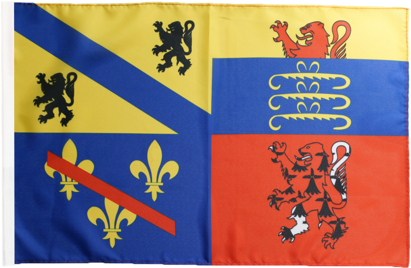 Drapeau France Ain - Ain (1500x998), Png Download