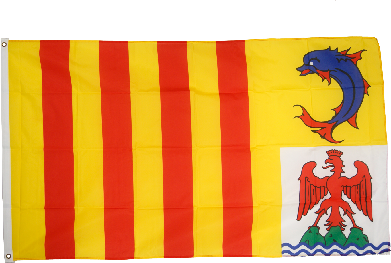 Drapeau France Provence Alpes Côte D'azur - Provence Alpes Cote D Azur (1500x998), Png Download