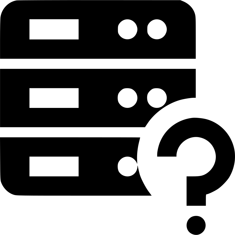 Question Mark Comments - Server Check Icon (980x980), Png Download