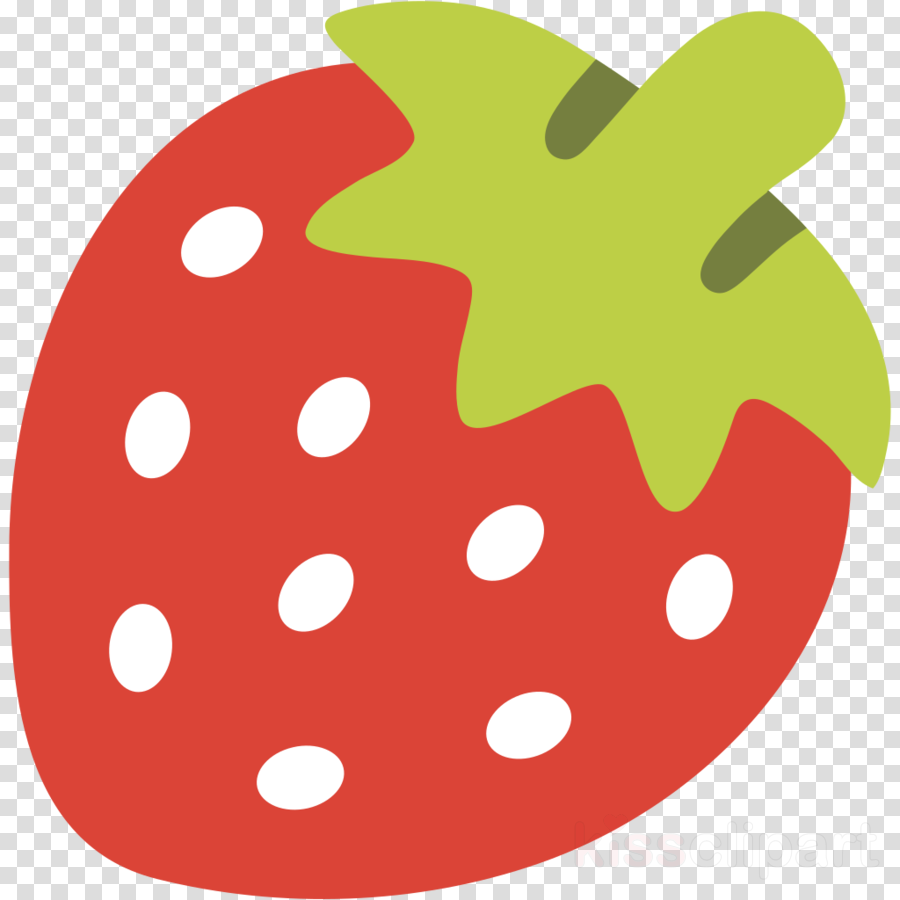 Strawberry Emoji Png Clipart Apple Color Emoji Strawberry - Png Record Vinyl Hd (900x900), Png Download