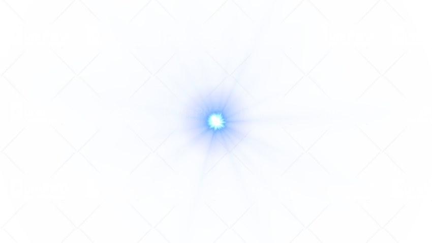Front Blue Lens Flare Png Image Purepng Free - Macro Photography (850x478), Png Download