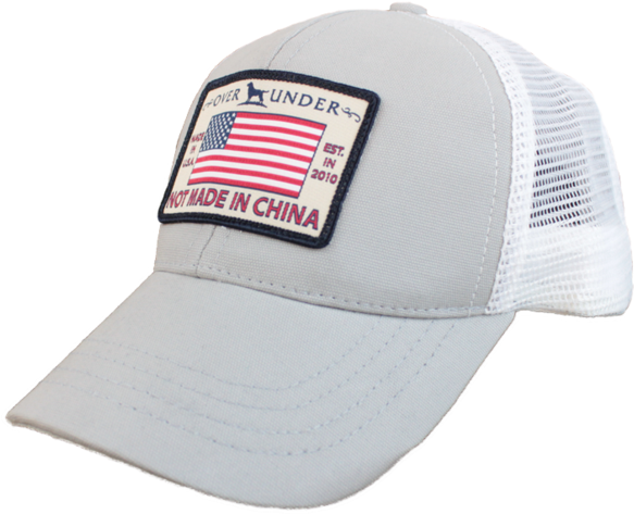 Not Made In China Mesh Back Cap Grey - Cap (600x600), Png Download