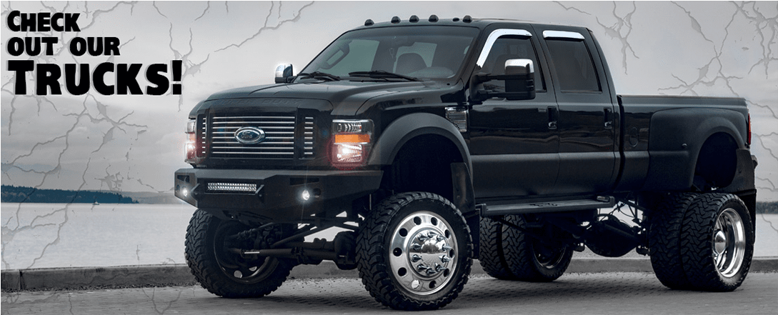 Check Out Our Trucks - Truck (1440x440), Png Download