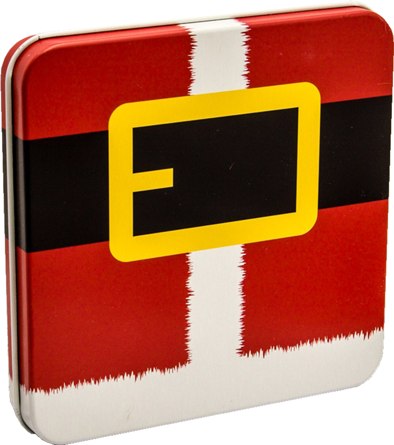 2019 Uk Britannia 1oz Silver Coin In Santa Belt Buckle - 2018 (900x900), Png Download