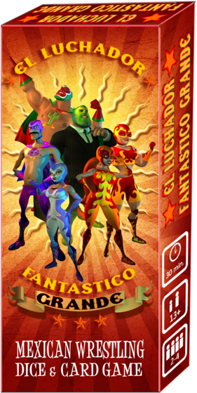 El Luchador Fantastico Grande - Game (600x600), Png Download