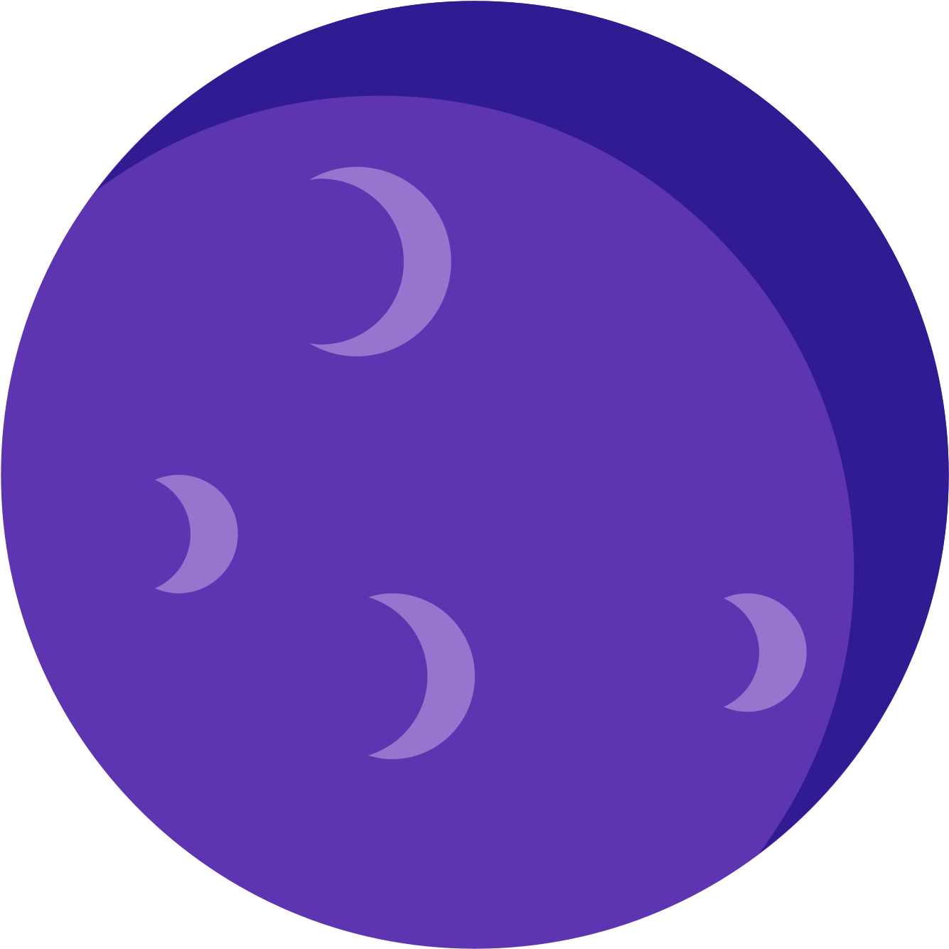 New Moon Icon - Pizza Tost (1600x1600), Png Download