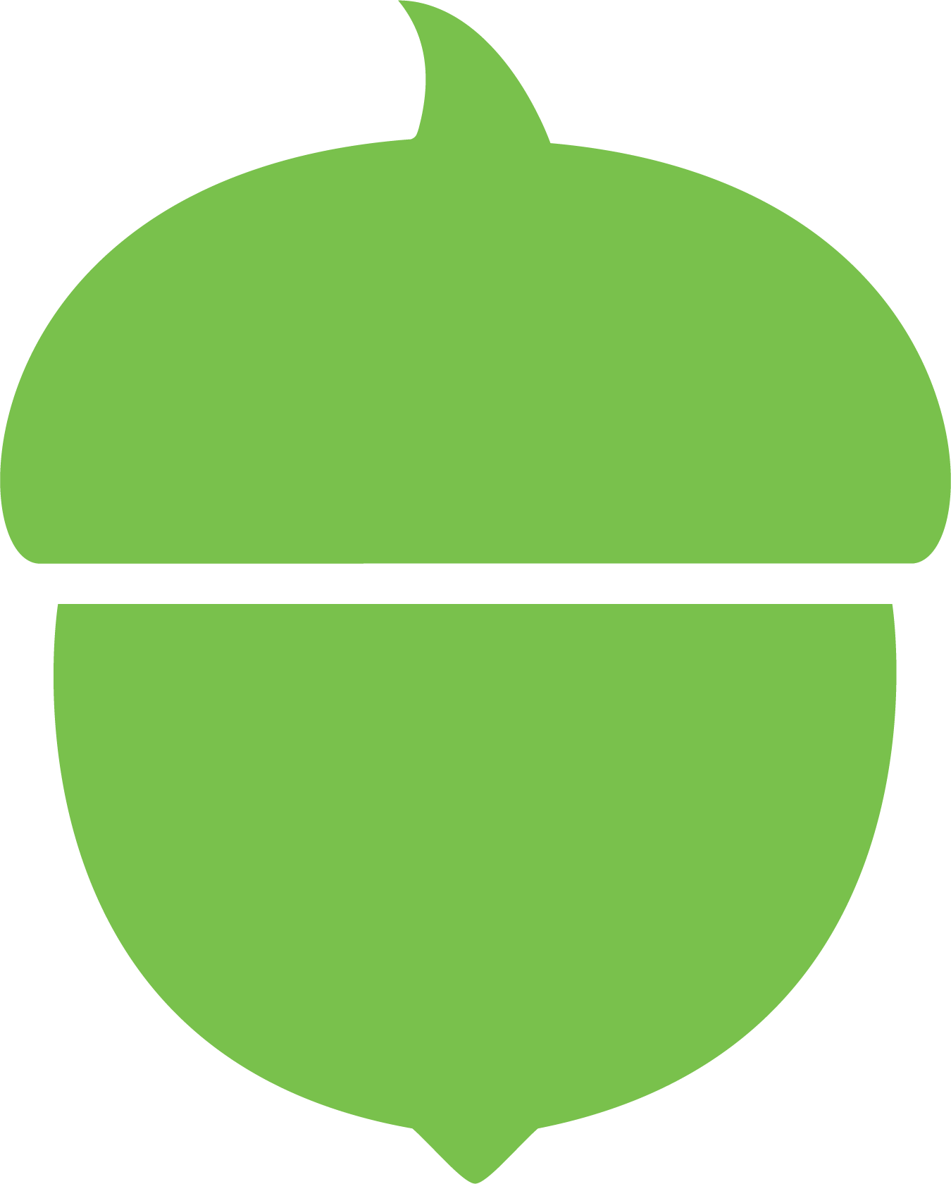 Acorn Clipart Green Acorn (1350x1680), Png Download