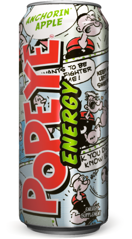 Second, Popeye Energy Makes A Different Kind Of Energy - Popeye (450x856), Png Download