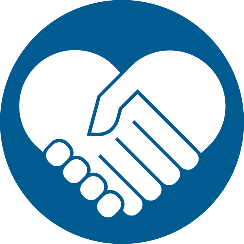 Non Profit - Social Impact Icon Png Blue (839x839), Png Download