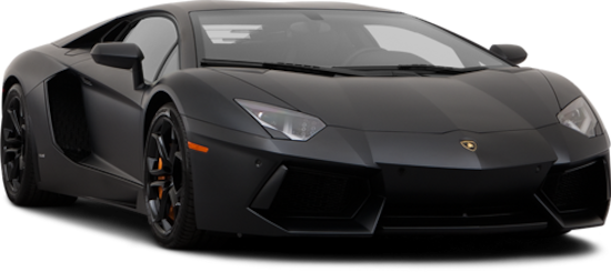 Lamborghini Aventador Black Png (550x245), Png Download