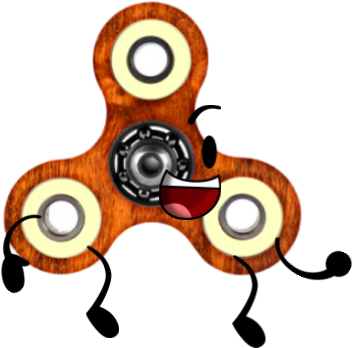 Fidgetspinner Bustoboy20 - History Of Fidget Spinners (353x348), Png Download