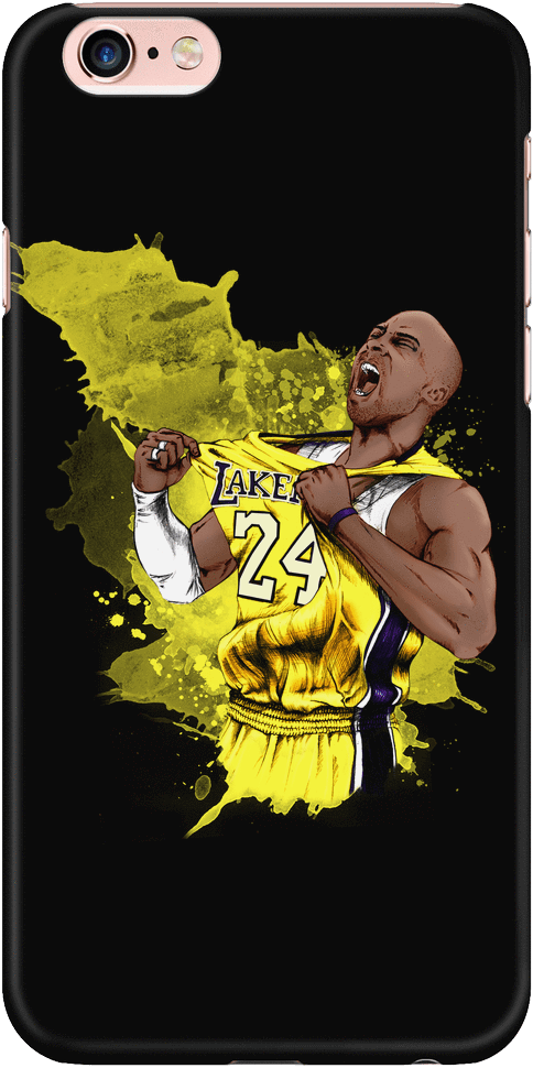 Iphone 6 Plus/6s Plus Kobe Watercolor Phone Case - Smartphone (1024x1024), Png Download