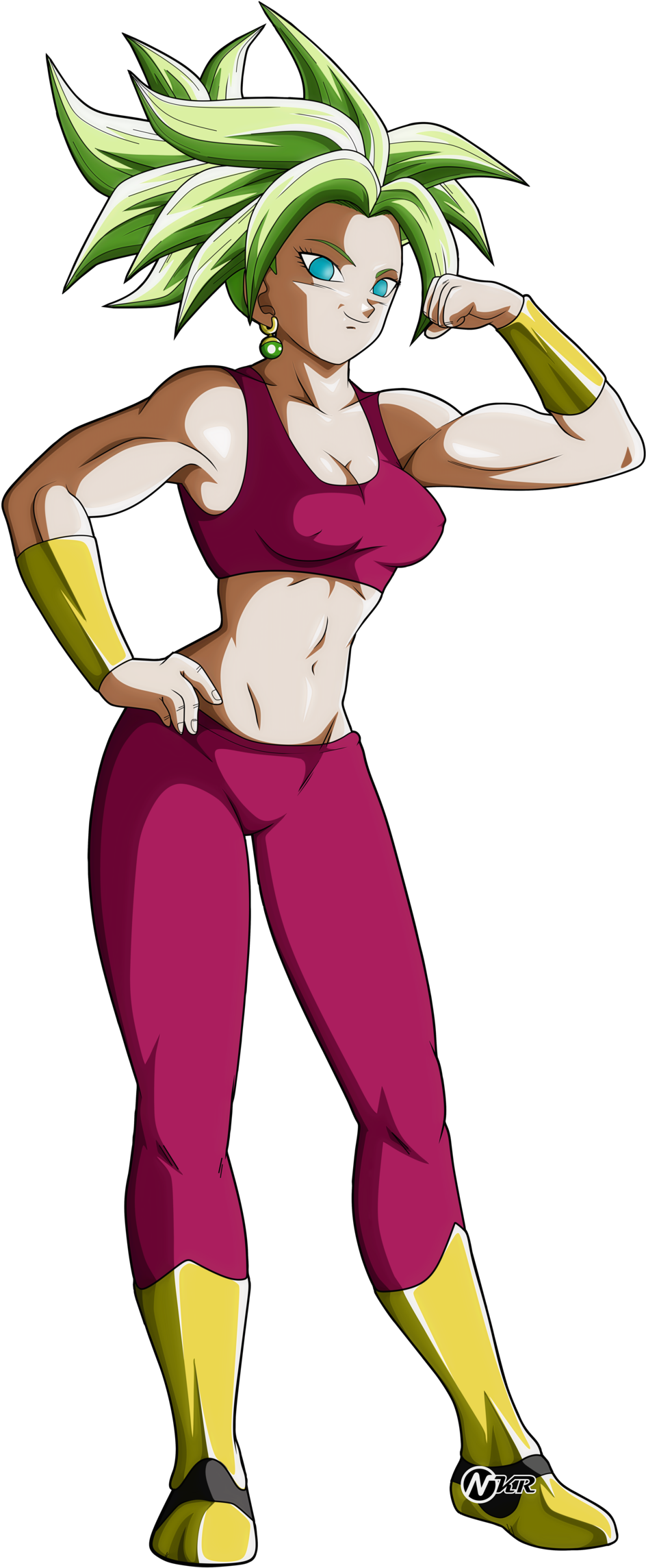 Goku Android 18 Majin Buu Bulma Trunks Clothing Fictional - Dragon Ball Super Kefla Ssj (1024x2340), Png Download