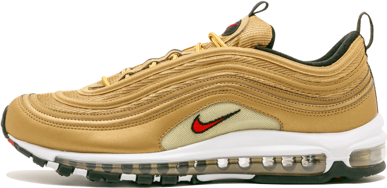 Nike Air Max 97 Og Golden Bullet - Air Max 97 Cr7 (1000x600), Png Download