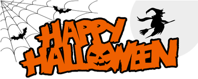 Happy Halloween Banner - Happy Halloween Transparent Png (400x400), Png Download