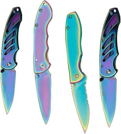 Too Cool To Know Ya - Knife Drawing Aesthetics (500x500), Png Download