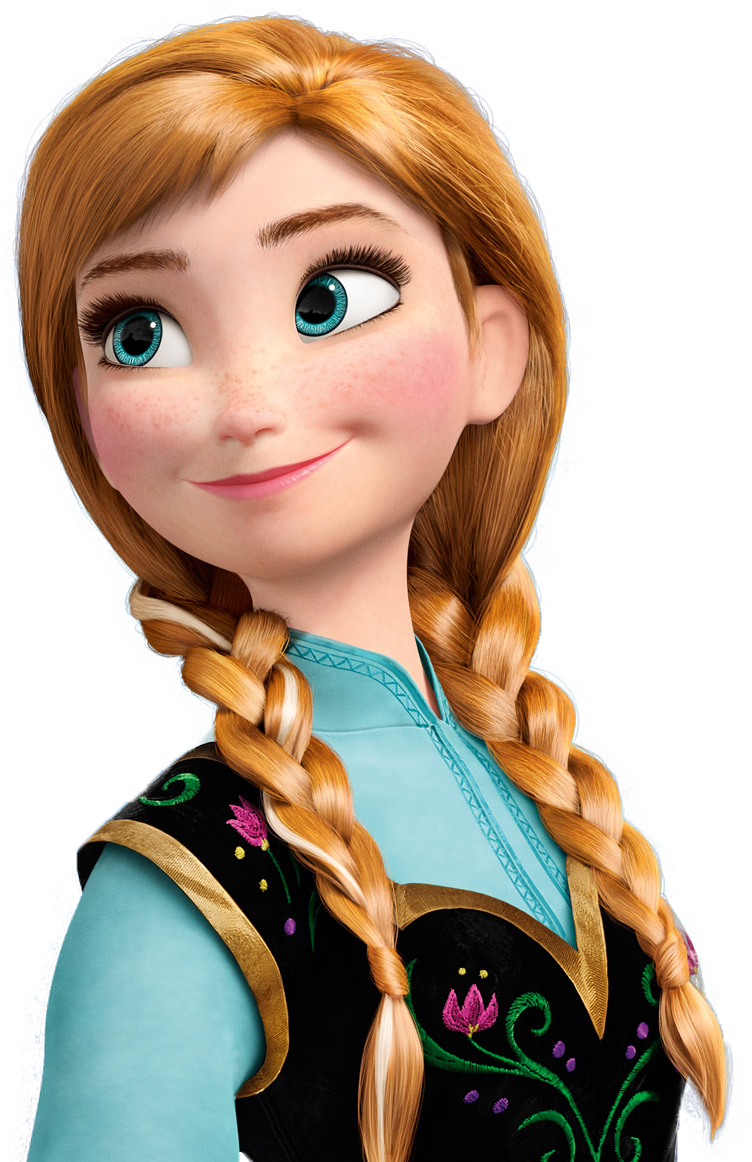 Cute Frozen Png Transparent - Imagens Da Ana Da Frozen (1024x640), Png Download