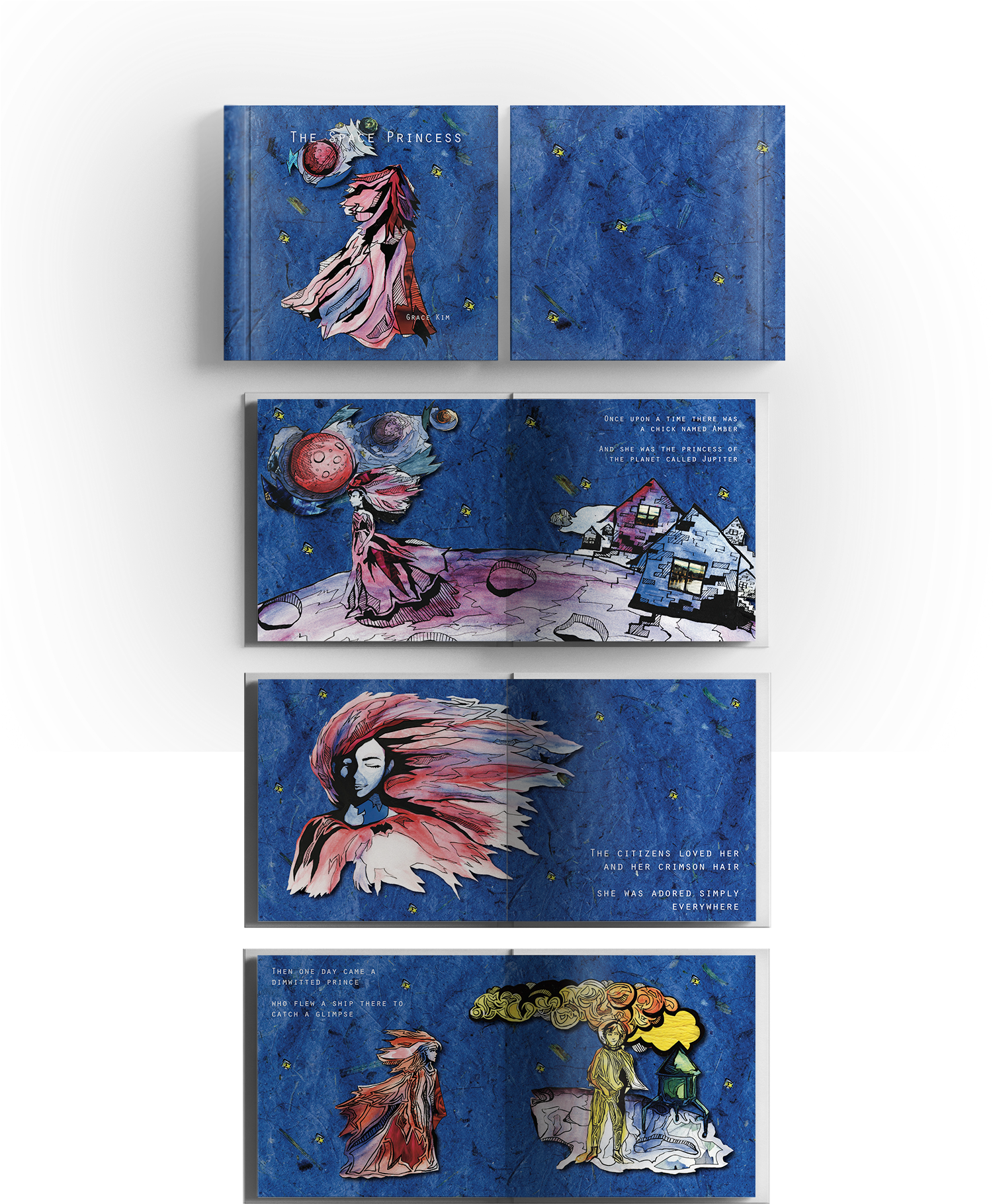 Children`s Book Inspired By "cinderella" Made With - Painting (1500x1941), Png Download