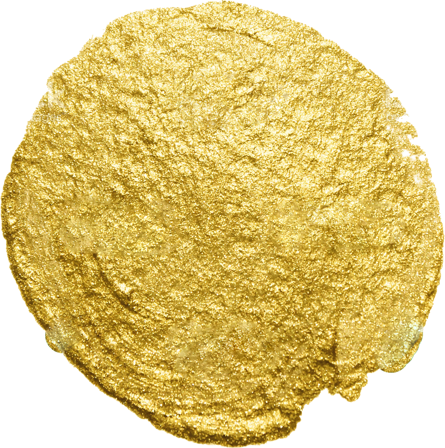 Free Yellow Watercolor Backgrounds - Gold Watercolor Png (2048x2048), Png Download