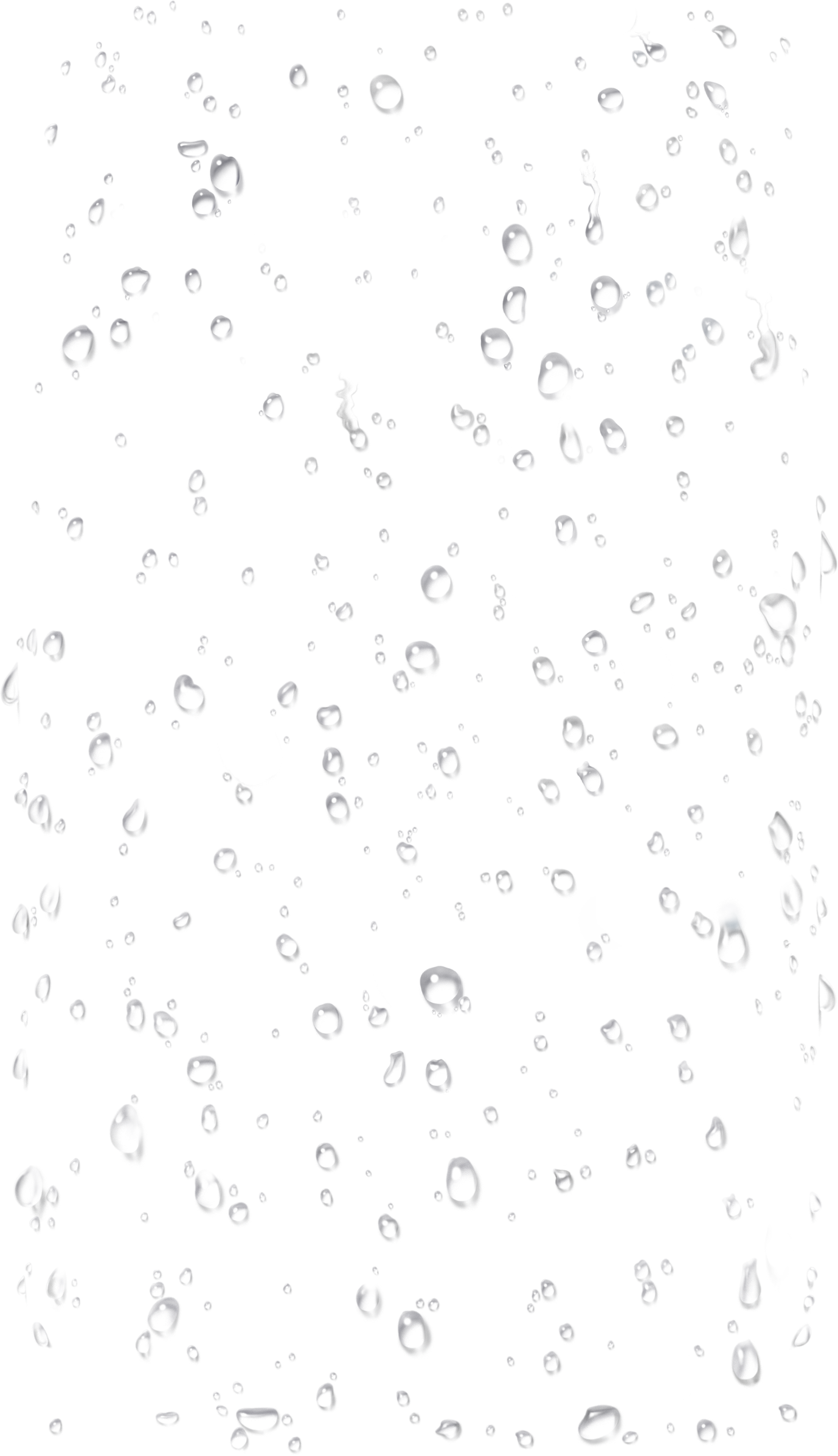 Water Drops Png Free Download - Water Drops Png (1378x2393), Png Download