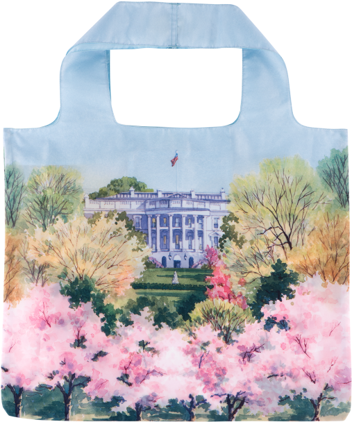 More Views - White House Historical Association Cherry Blossom Earrings (700x700), Png Download