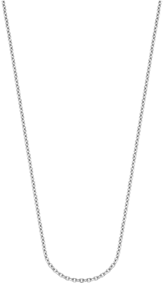 Picture Freeuse Stock Lilou With A Heart On Classic - Silver Snake Chain (300x403), Png Download