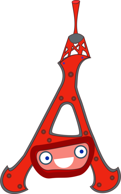 Tokyo Tower Eiffel Tower Fernsehturm Drawing - Tokyo Tower (469x750), Png Download