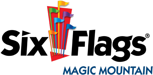 Six Flags Magic Mountain Logo - Six Flags St Louis Logo (525x259), Png Download
