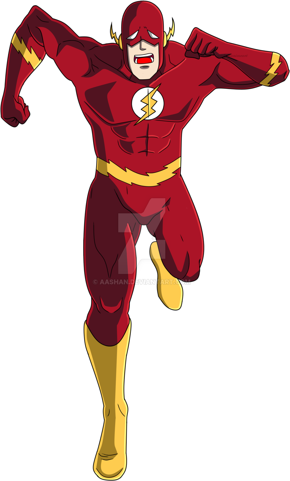 Transparent Collection Of Free Flashes Clipart Running - Flash Tired Of Running (1024x1646), Png Download