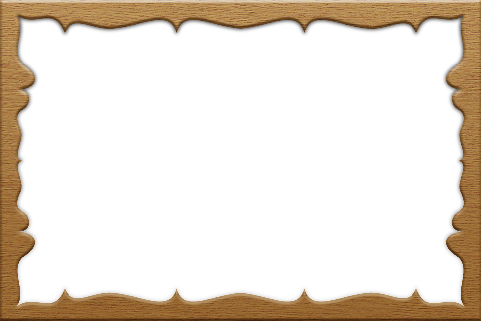 Png Borders And Frames Clipart Free Library - Wooden Frame Border Png (969x647), Png Download
