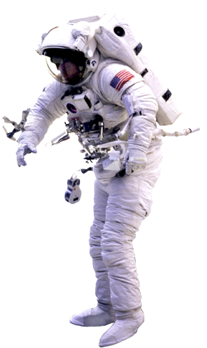 Space Clip Art Astronaut Astronaut Floating In Outer Astronaut Suit Eva Full Size Png Download Seekpng