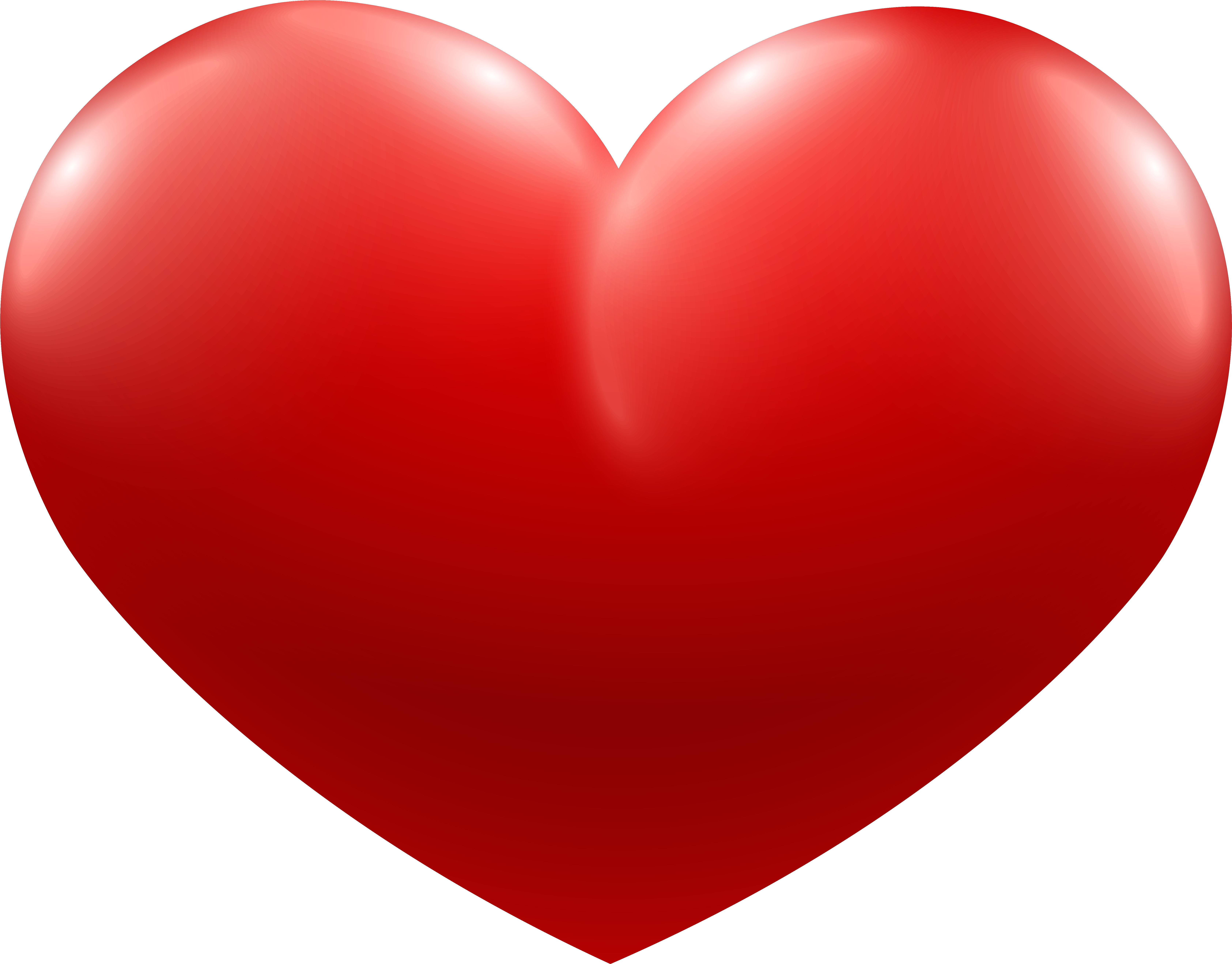 Red Heart Png Image - قلب Png (7048x5615), Png Download