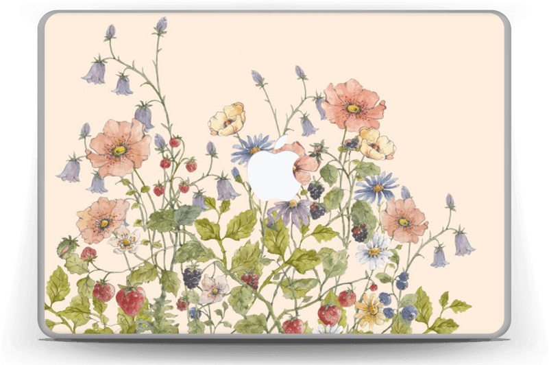 Spring Flowers - Apple Macbook Pro (retina, 15", Mid 2015) (800x559), Png Download