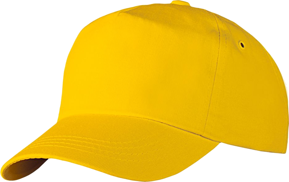 Baseball Yellow Cap, Hat Png - Yellow Baseball Hats Png (935x588), Png Download
