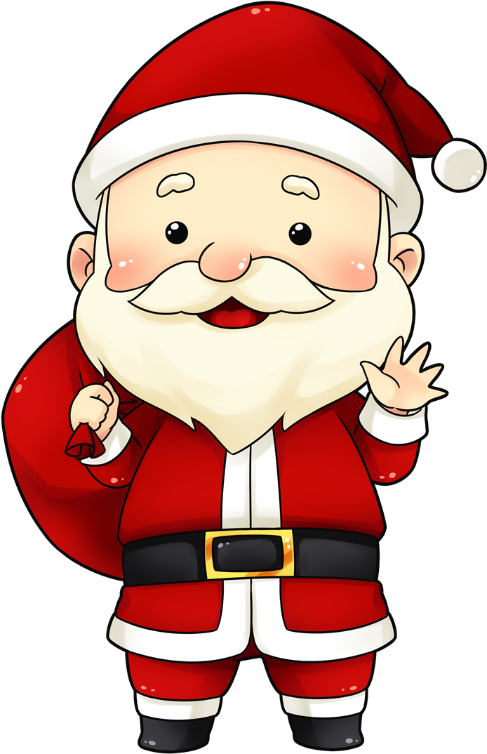 Santa Comes To Pas - Santa Clipart (800x1169), Png Download