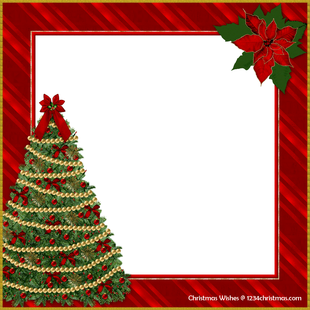 Merry Christmas Frame Png Clipart Christmas Templates - Merry Christmas Frame Png (900x900), Png Download