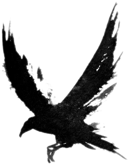 Crow By Duffzilla5 - Raven Tattoo Small (489x568), Png Download