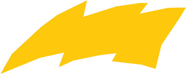 Lightning Carriage Bolt Cloud Yellow - Mcqueen Lightning Bolt (787x340), Png Download