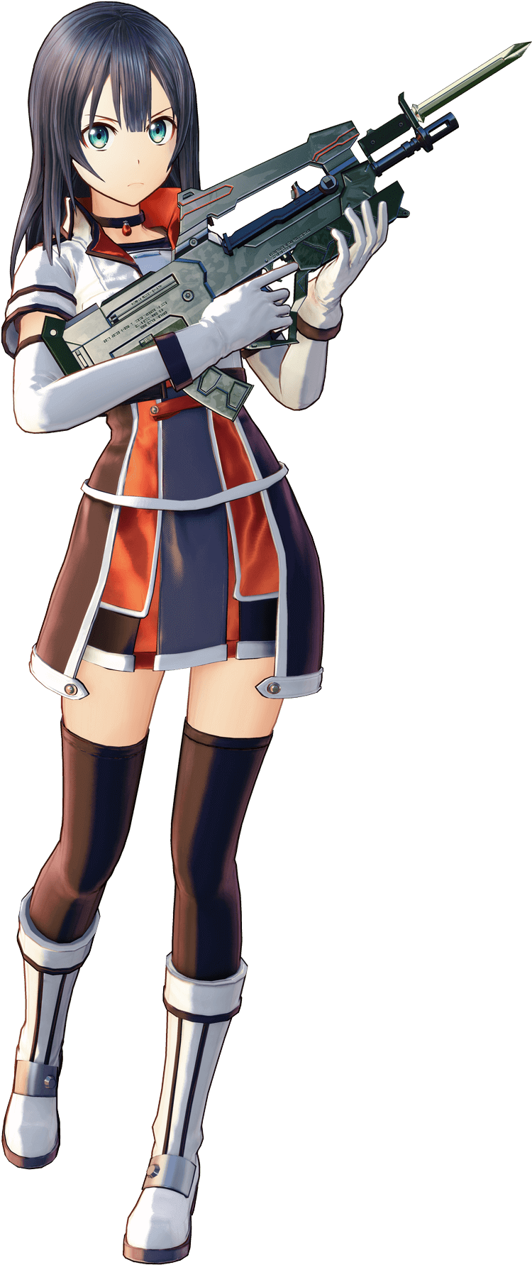 Sword Art Online Fatal Bullet Png Image With Transparent - Sao Fatal Bullet Character (1226x2160), Png Download